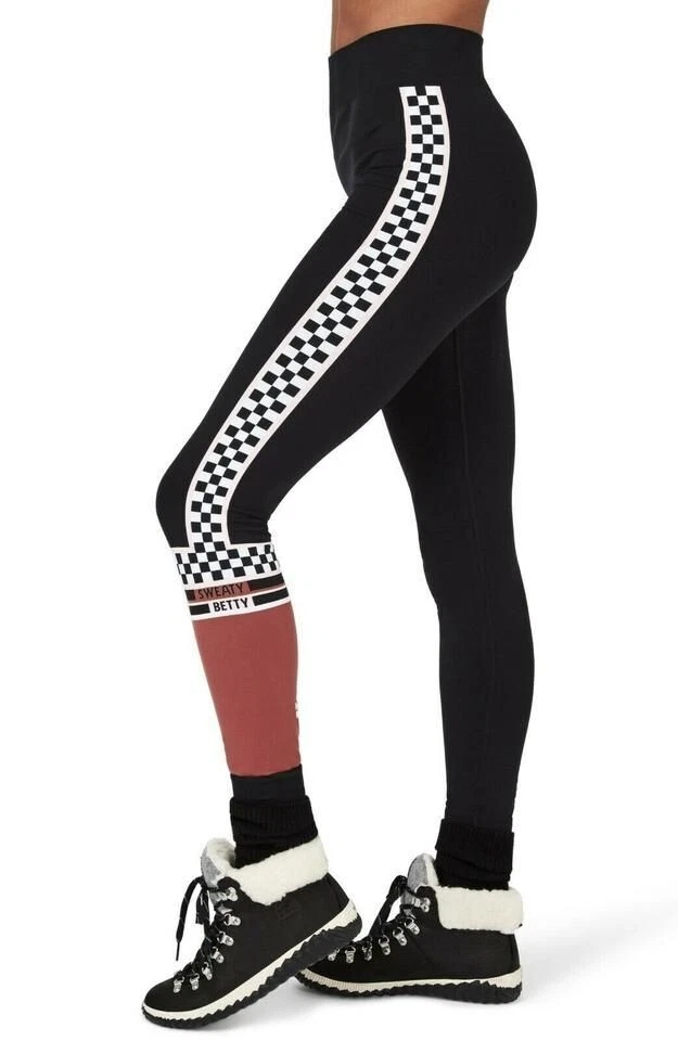 Sweaty Betty Thermal Ski Base Layer Leggings New XS