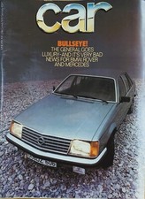 CAR MAGAZINE JUN-1978 - Vauxhall Senator, Chevette HS2300, Alfetta 2000, Monza