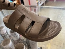 Nuusol Stanley Mens Size 9 Slides Smoked Bronze Made In The USA Free Shipping