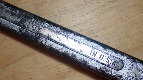 Vintage S-K Tools USA 1 1/8 Inch Combination Spanner - C-36 - Foto 10 di 11