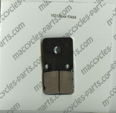 Daelim Disc Brake Pads Altino 125 2001-2004 Front (1 set)