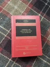 Criminal Law & Its Processes 11E (Aspen) – Hardcover – Unused Access Code!