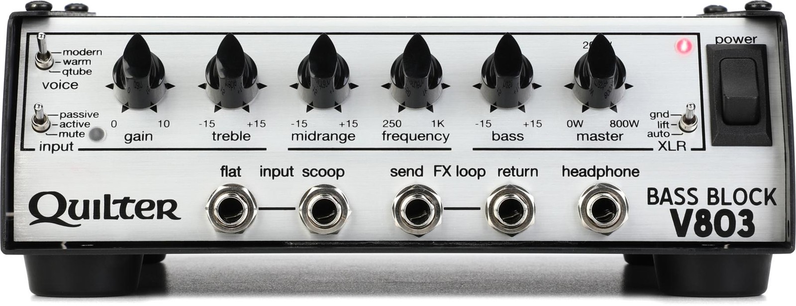 Басовая головка Quilter Labs Bass Block V803 мощностью 800 Вт