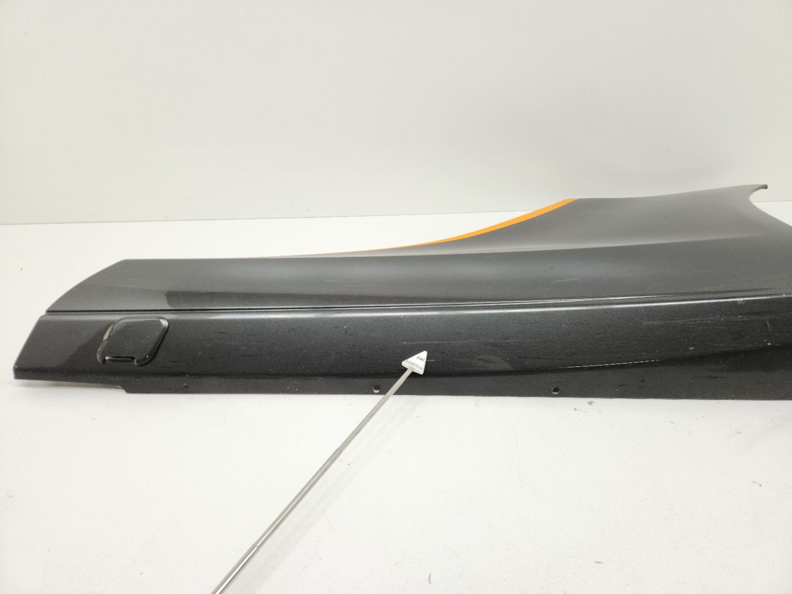 2015-2016 MCLAREN 650S SPIDER LEFT SIDE FENDER QUARTER ROCKER PANEL GRAY OEM