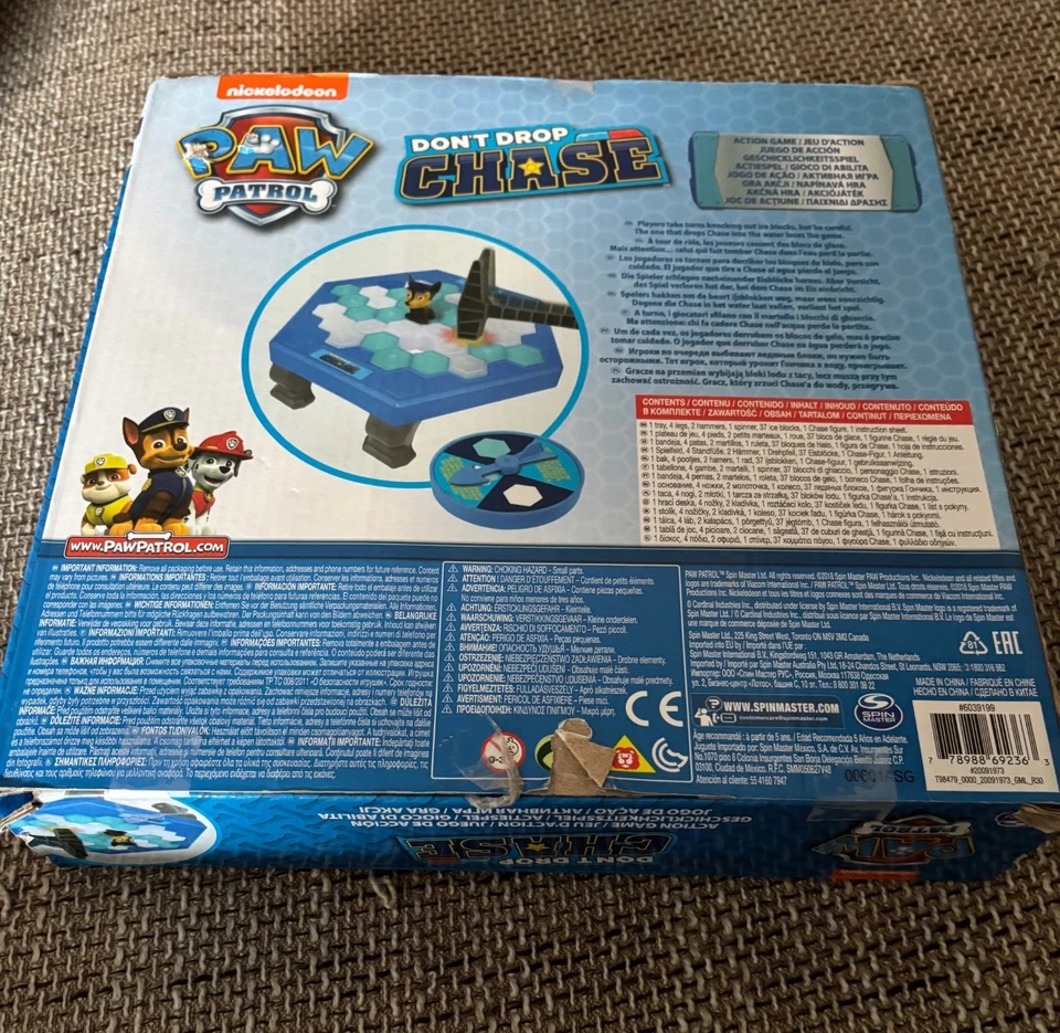 Kinderspiel / Spin Master Games PAW Patrol - Don‘t Drop Chase, - Bild 4 von 4
