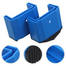 2Pcs Reusable Ladder Foot Pads Anti Skid Rubber Feet Covers for Folding Ladders