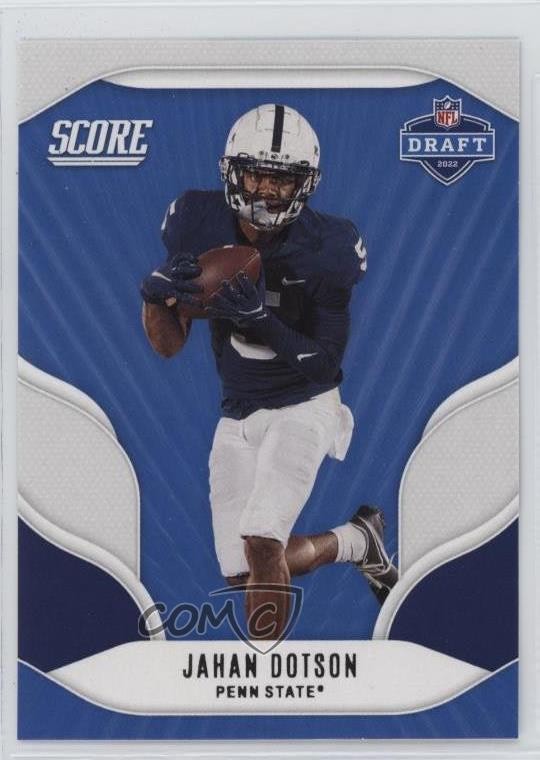 2022 Score NFL Draft Jahan Dotson #D11 uk2