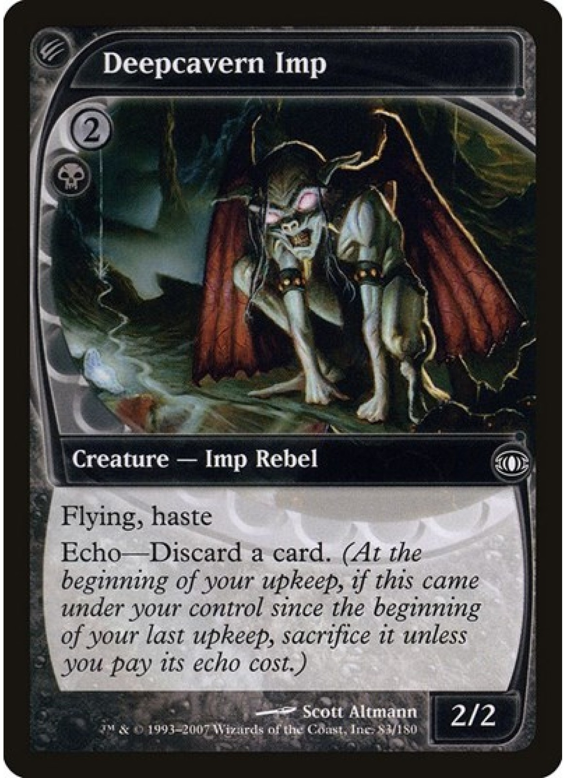 Deepcavern Imp #83 Future Sight NM