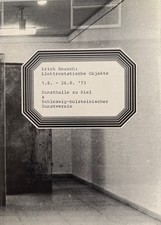 Erich Reusch: Elektrostatische Objekte. Reusch, Erich: