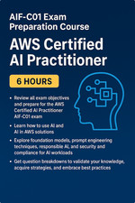 AIF-C01 Exam Preparation Course: AWS Certified AI Practitioner - Video Training