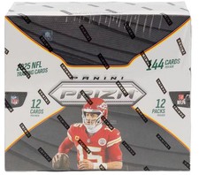 2025 Panini Prizm Football Factory Sealed Unopened Hobby Box ~ 2 Autographs