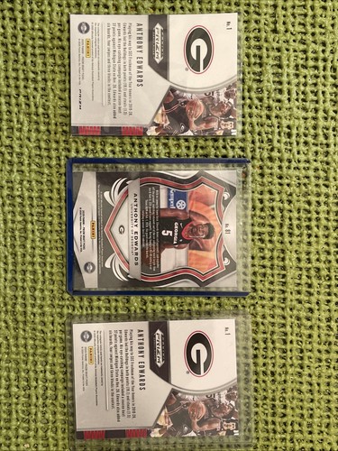 Lote de 3 tarjetas de novato Anthony Edwards Panini Prizm/Cruzada Timberwolves - Imagen 5 de 5