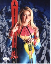 Mikaela Shiffrin signed 8x10 Photo Alpine Skier - Olympics
