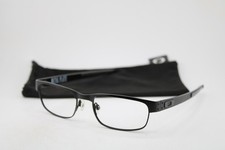 New Oakley 22-198 Metal Plate Matte Black Authentic Eyeglasses 53-18