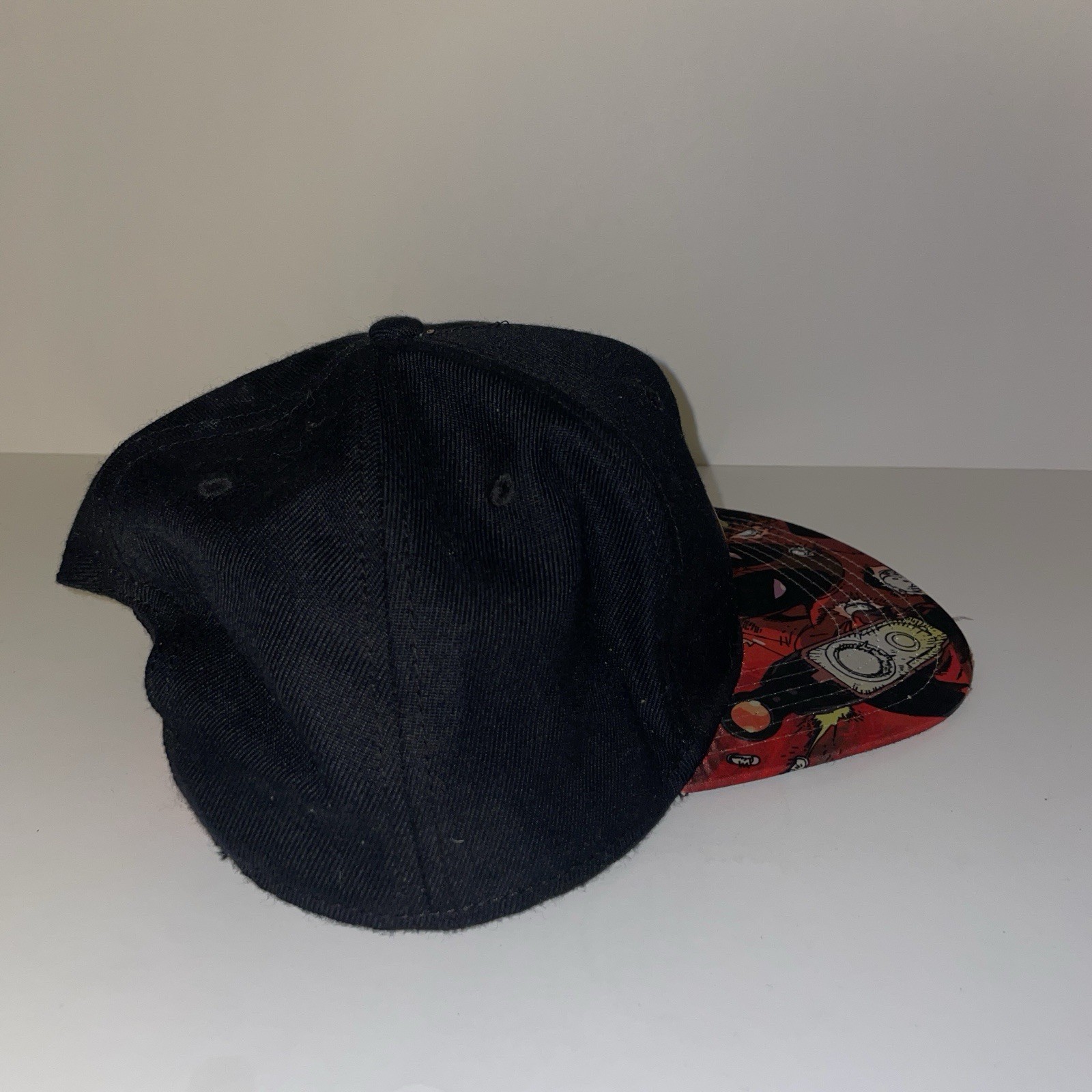 Marvel Deadpool Black Snapback Hat Embroidered Lo… - image 4