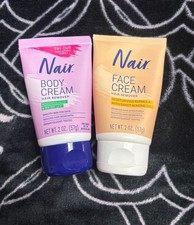 Nair face and body cream hair remover