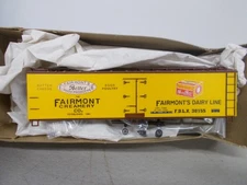 BRANCHLINE # 13713 ~ FAIRMONT CREAMERY 40' REEFER CAR # 30155 ~ KIT~HO SCALE