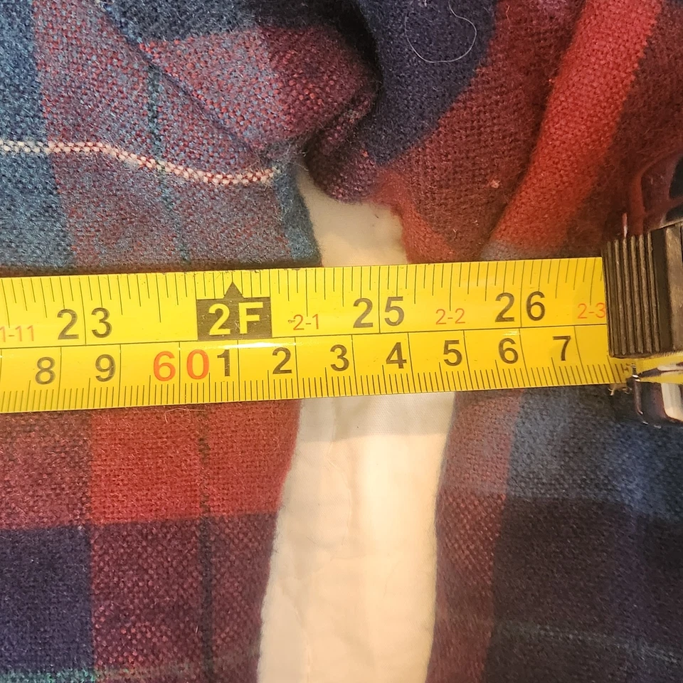 Chaqueta de Colección Lumberjack Acolchada Forrada Franela Tareas para Hombres Talla LG 16-16.5 Foto 4 de 4