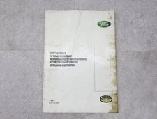 Scarce Documents | Special Tools | LAND ROVER Maintenance Tools | Car Manual Cat