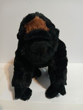 Ganz Webkinz Plush Silverback Gorilla 8" inch stuffed animal VG