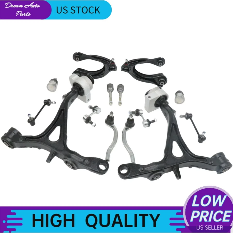 Kit de dirección delantera y suspensión de 14 piezas apto para Acura TL K620615 ES800589 2009-14 Foto 2 de 4