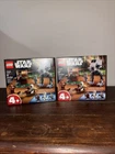 LEGO Star Wars Lot Of 2 Sealed Sets!  AT-ST #75332 Wicket Ewok Scout Trooper X2