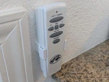 Hampton Bay Ceiling Fan Remote Wall Mount Holder - Secure & Stylish