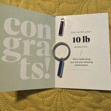 LOT OF 2 WW WEIGHT WATCHERS Charms 5,10 pound New