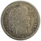 1916 United States Barber Dime 1 Dime 0.900 Silver