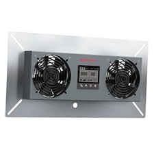 Crawlspace Ventilation Fan with Humidistat, 240CFM Air-out Silver