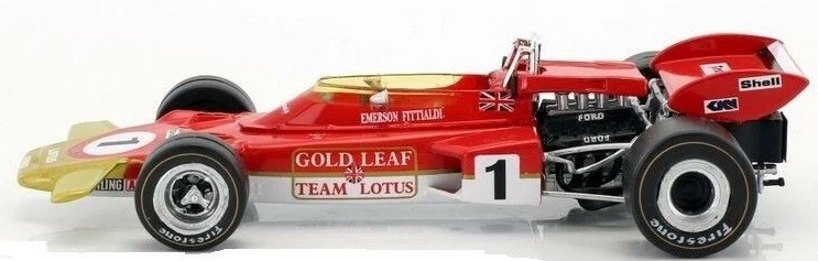 QUARTZO - LOTUS 72D #1 Gran Premio de Francia 1971 piloto Emerson Fittipaldi ... - Imagen 4 de 4