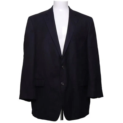 Lauren Ralph Lauren, Blazer, Größe: 46L, Schwarz, Wolle, Einfarbig, Herren #0Od - Bild 1 von 4