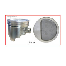 Dish Top Pistons Set For Amc Jeep 3.8l 232 4.2l 258 Cj5 Cj6 Cj7