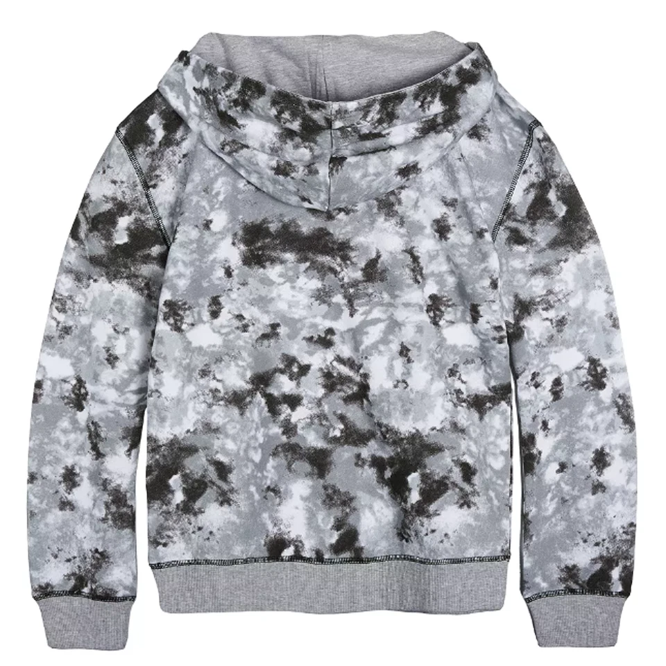 EPIC THREADS Boys Tie Dye Hoodie Bright White L - Image 2 of 4