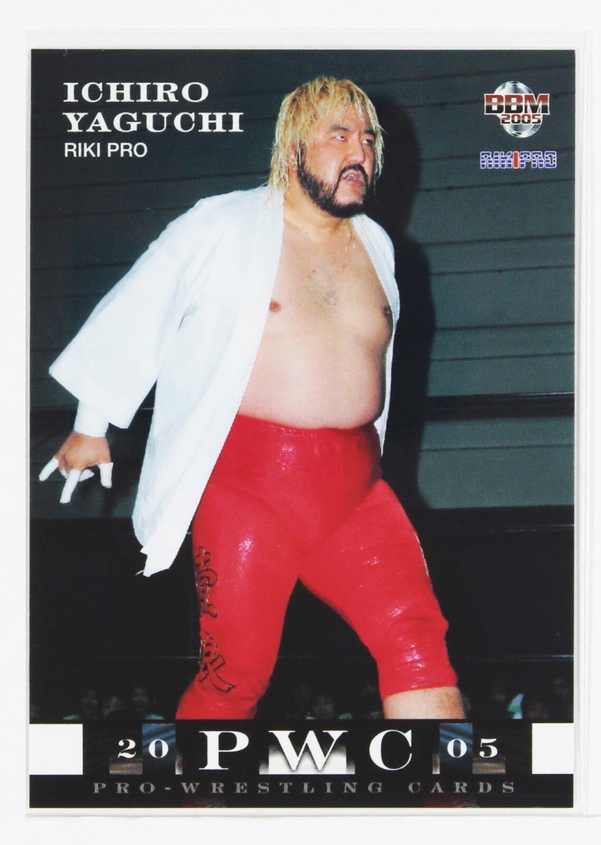 ICHIRO YAGUCHI - 2005 BBM Pro-Wrestling Trading Card | eBay ICHIRO YAGUCHI - 2005 BBM Pro-Wrestling Trading Card | eBay