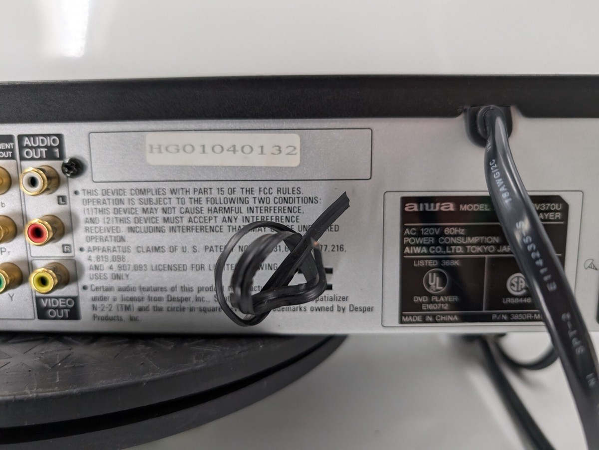 Aiwa XD-DV370 DVD Player for sale online | eBay