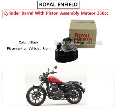 Royal Enfield Meteor 350cc ''Cylinder Barrel With Piston Assembly''