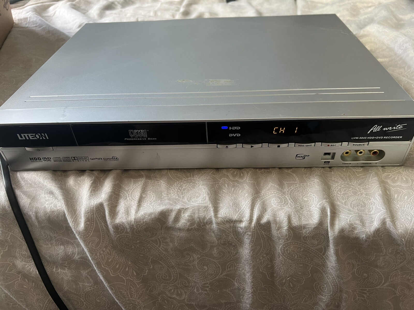 LiteOn LVW5045A LVW5045 HDD+DVD Recorder tested See Description eBay