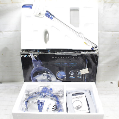 #ad Euroflex Monster EZ1 Steam Mop Floor Steam Cleaner W Carpet Glide New Open Box $148.79