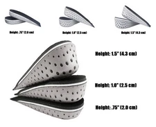 Kids Children Shoe Lifts Kits Insoles for Insertnig Shoes Add Height Making Tall