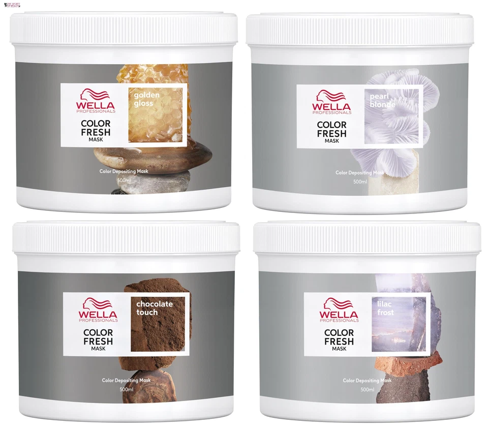 Wella Professionals Color Fresh Mask Semi Pernament Formula 500 ml- VARIOUS