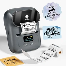 Phomemo M110 Label Maker Machine Thermal Bluetooth Label sticker Printer LOT