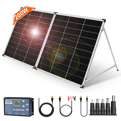 #ad Portable 200W Solar Panel Foldable amp; Rigid for Boat RV and Emergency Power $169.96