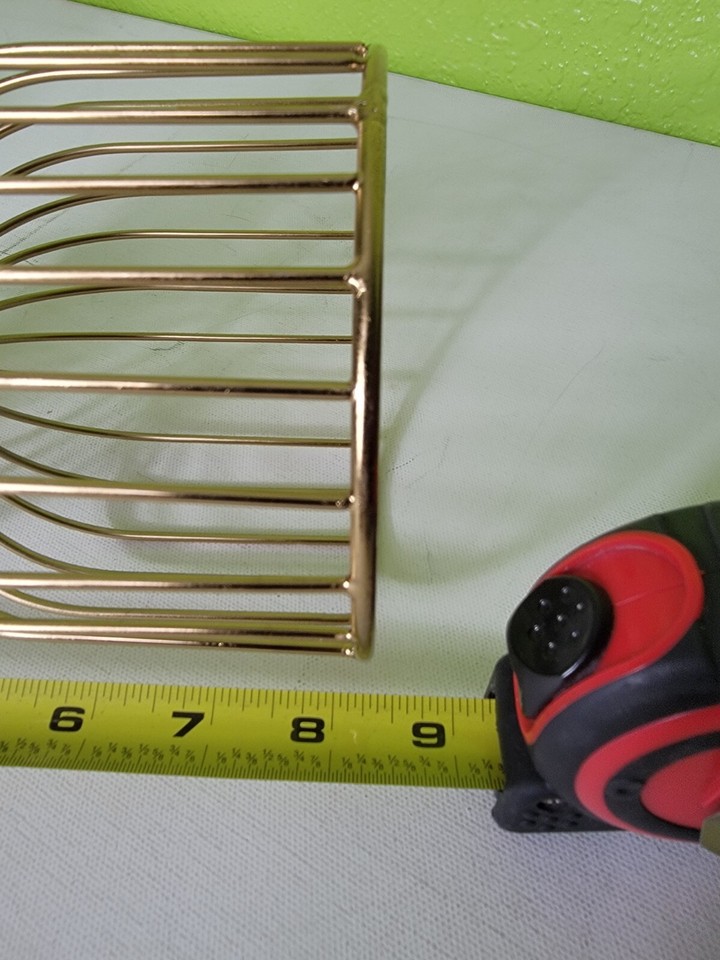 Gold Tone Metal Birdcage Bird Cage Candle Holder 8.5" Tall eBay