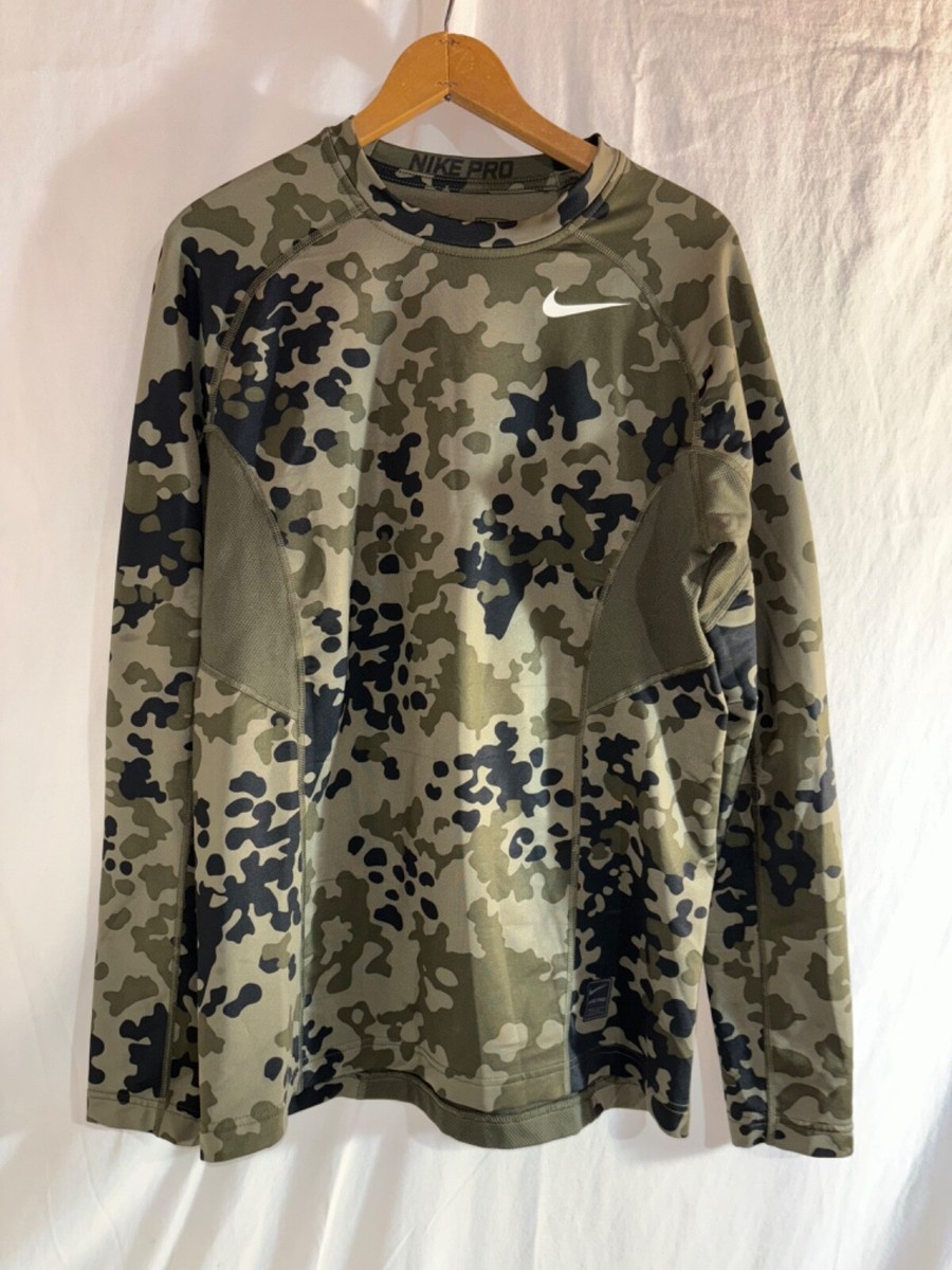 nike camouflage shirts & tops