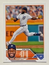 2023 TOPPS SERIES 2 Baseball #556 AKIL BADDOO Advanced Stats /300 ssp