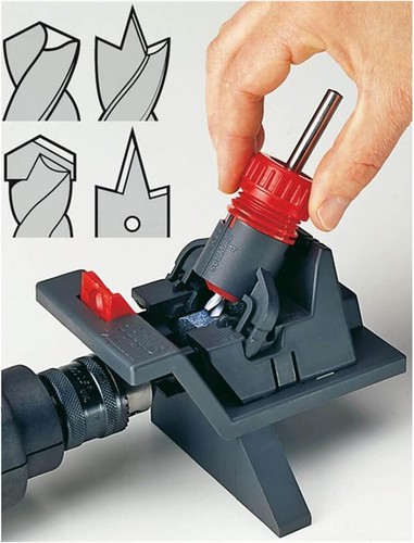 Effortless Drill Bit Sharpener with HSS Titanium Coating for Long-Lasting Edges - Picture 11 of 11