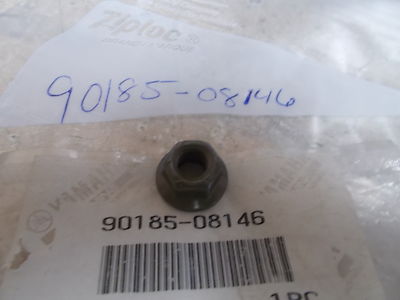 NOS OEM Yamaha Exhaust Self Locking Nut 2001-2010 XVS1100 XVS650