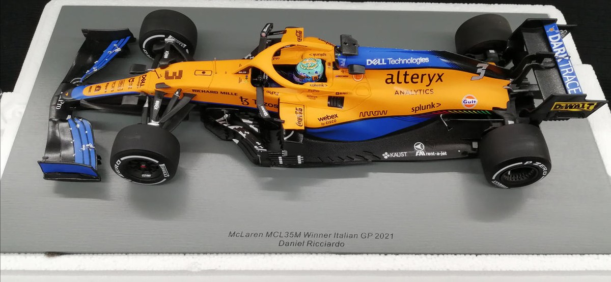Spark Mclaren Mcl35M Winner 1/18 | eBay