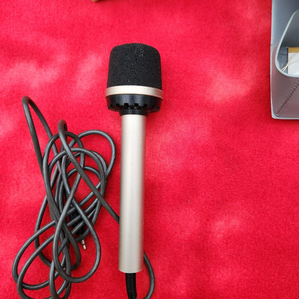 SONY ECM18N Electret Condenser Microphone w/case & documents used eBay